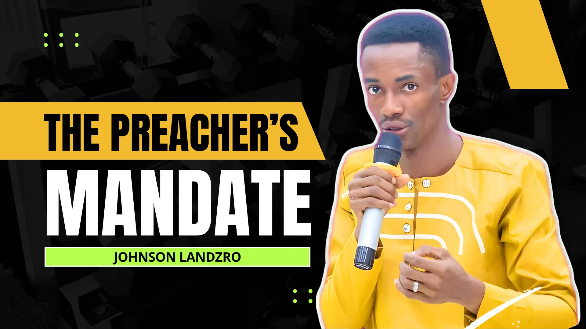 Johnson Landzro - The Preacher